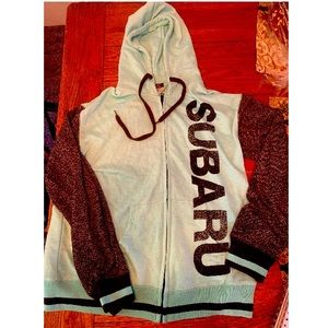 Subaru zip hoodie